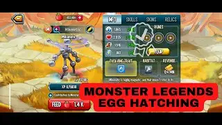 Monster Legends | Egg Hatching Monster Upgrade