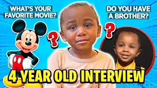 JUSTIN'S 4 YEAR OLD INTERVIEW