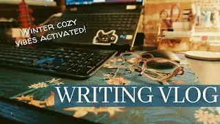 a cozy winter writing vlog ✨🎄