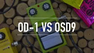 BOSS OD-1 vs Maxon OSD9 (OD880 Reissue)