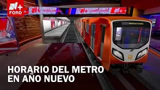 Metro CDMX: Horario especial el 31 de diciembre y 1 de enero - Las Noticias