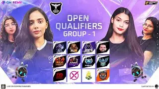 ASIAN GUILD INTERNATIONAL | INDIAN QUALIFIERS GROUP 1 | GIRLS FREE FIRE ESPORTS LIVE 🔥