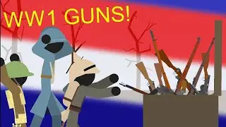 WW1 Guns And their countrys