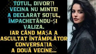 Gata ajunge mergem la divorț, vecina nu minte,a declarat soțul impachitînduși valiza...