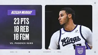 Keegan scores double-double vs. PHX! | Highlights vs. Suns 1.2.26