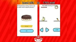 Brain out Level 161 to 170 walkthrough solution