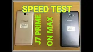 Samsung Galaxy On Max 2017 vs Galaxy J7 Prime 2017 - Speed Test