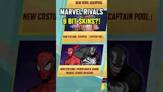 NEW SPIDER-MAN AND VENOM 8 BIT SKINS ARE CRAZY IN MARVEL RIVALS 😭😭😭