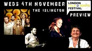 London Folk & Roots- Folkstock Showcase PREVIEW 4th November 2015
