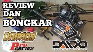Review dan Bongkar Reel Daido Daimos Pro Series BP3000 Reel Murah Kuat Berkualitas #YtFishingId