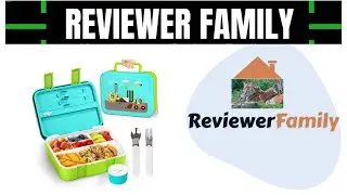 Lehoo Castle Bento Lunch Box for Kids with 5 Compartments