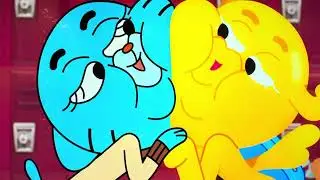 Gumball Penny kissy kissy 