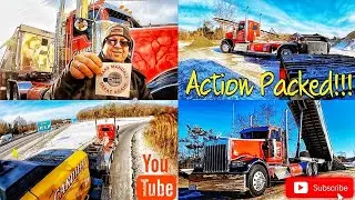 Truckin' can be fun but it's a lot of hard work! #gopro #trucking #youtube