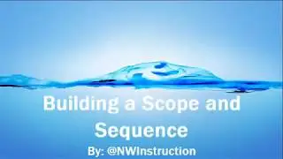 Building a Scope and Sequence