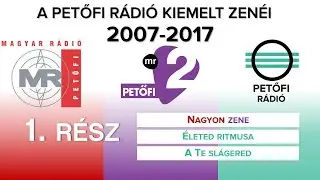 A Petőfi Rádió zenei kínálata (2007-2017) - Music Menu Timeline