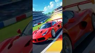 Amazing red racing car🚗|#shorts #toysforkids #toyracing