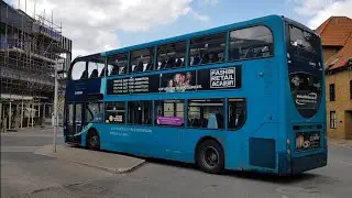 Full Ride: Bus Route 310 Waltham Cross - Hertford. Arriva Enviro400 6461 (SN58 EOD)