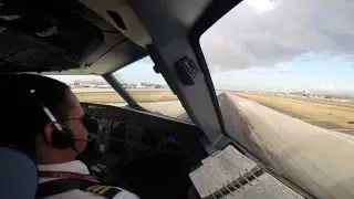 Landing at Luis Muñoz Marín International Airport (TJSJ), Airbus A319-132 N694AV Avianca