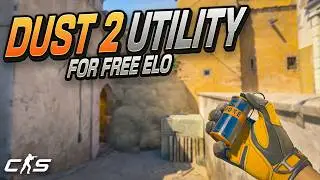 MUST KNOW Dust 2 Utility for Free Elo | Dust 2 Utility Guide