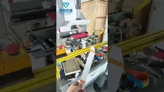 Polygon Shape Rigid Box Making | Servo Cam Precision in Action#wrappingmachine #moldingmachine