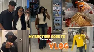 My brother goes to university VLOG 