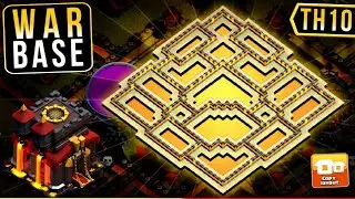 Base Meta Terbaru untuk Pertahanan Maksimal! TH10 War Base Anti 3 Bintang! - Clash of Clans