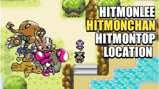 How to catch Hitmonlee, Hitmonchan, Hitmontop - Pokemon Emerald Seaglass