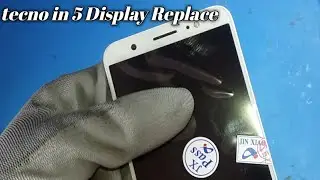 Tecno in5 New LCD + Touch Screen Digitizer Replacement || Tecno in5 display change