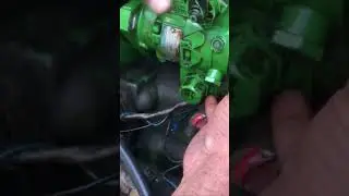 Diesel engine Fuel pump fitting #shorts#generator#repair shut off valve