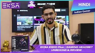 EKSA E900 Plus | GAMING HEADSET UNBOXING & REVIEW | Supports PS4/PC/Mac/Laptop | With Mic | USB 2.0