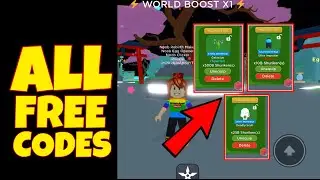 ALL WORKING FREE CODES NINJA CLICKER SIMULATOR gives FREE OP PETS + FREE BOOSTERS  |  ROBLOX