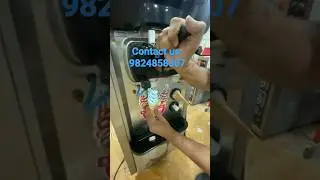 CONTACT US: 9824858307 📱 Platinum Model Softy Icecream Machine #Rainbow Model Softy Machine
