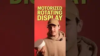 You need a Motorized Rotating Display #cameragear #productshoot #videography #filmmaking #videotips