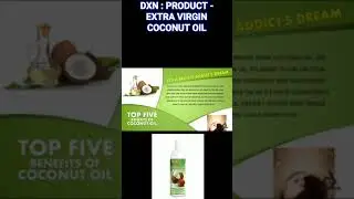 Gano Extra Virgin Coconut Oil Benefits #shorts