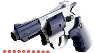 Review of the Toypapa Mechanical ZP5 Revolver Toy Gun. (Blue and White colorway)