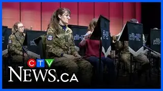 RCAF Band prepares for holiday concert