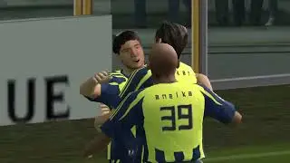 Fenerbah&ccedil;e  vs Lazio , PES 6 2006 , Playstation PS2/PC