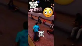 🔥 I Activated Pedestrian Riot in GTA Vice City... BIG MISTAKE 😱 pt 11 #shorts #gaming #gtavicecity