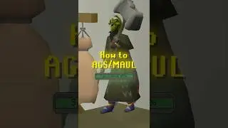 Как специфицировать AGS/MAUL ⚔️ #oldschoolrunescape #osrs