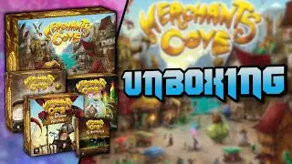 Merchants Cove All-In Unboxing |  Final Frontier Games