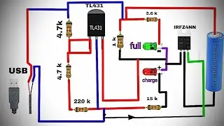 How to Make Efficient USB 18650 Lithium Battery Charger with Smart Auto Cut Off | DIY How to Make