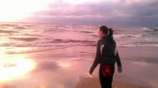 Cycling along the Baltic sea, Latvia
