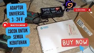 Adaptor Universal bisa Menghidupkan Semua Peralatan Listrik 3-24 V