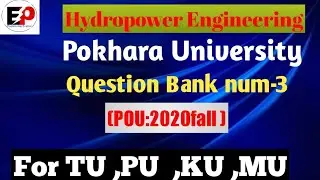 Hydropower Engineering..Storage Requirement Calculation Numerical- 3 (POU:2020spring ) #pu #tu #ku