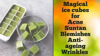 ICE CUBES FOR ALL SKIN RELATED PROBLEMS /Aloe vera ice cube / Potato ice cube / cucumber ice cube