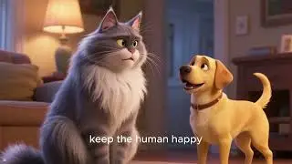 Marley Learned the House Rules from Chewie