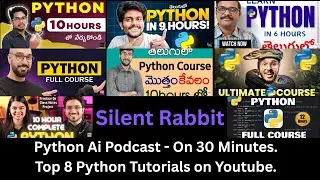Python Tutorial Podcast || Python Tutorial Full Course in 30 Minute's ||  2024 || 2025 || 2026 ||