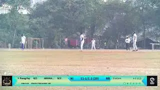 Ninjas vs Rhinos Rampage live cricket match | 25-Jan-26 09:25 AM 20 live - SOUTH MUMBAI CUP-2025(SEA