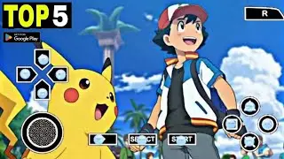 TOP 5 Best Pokemon Open World Game 2023 Android