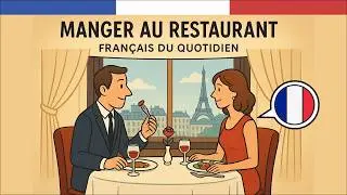 Learn French at a Paris Hotel Restaurant 🍽️ | French Listening & Speaking Practice